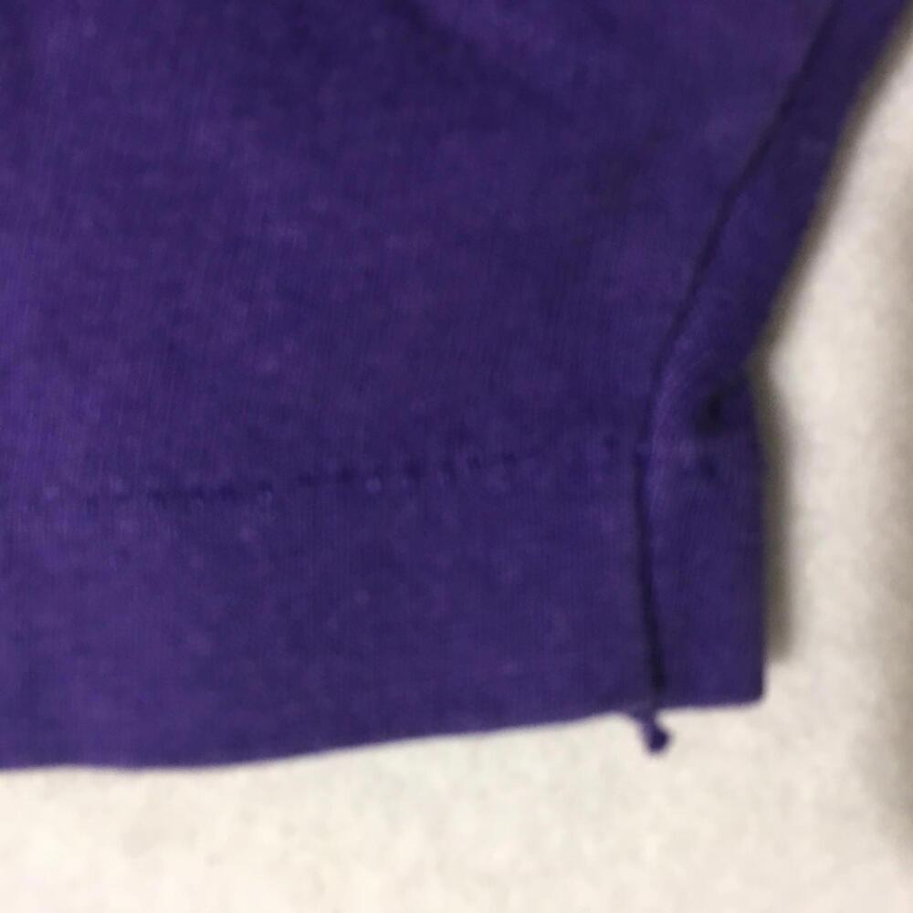 Vintage Honolulu Marathon Large Running Event Tee 1991 90s purple single stitch - Picture 10 of 11